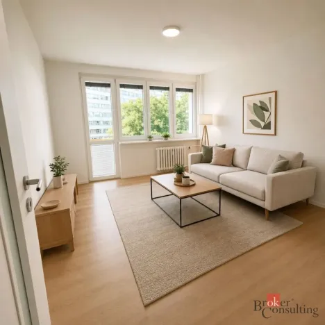 Pronájem bytu 3+1, Hradec Králové - Slezské Předměstí, Severní, 58 m2