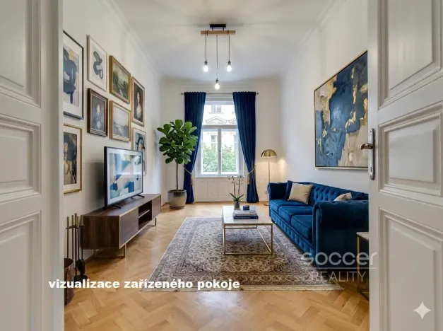 Pronájem bytu 2+kk, Praha - Žižkov, Jeronýmova, 36 m2