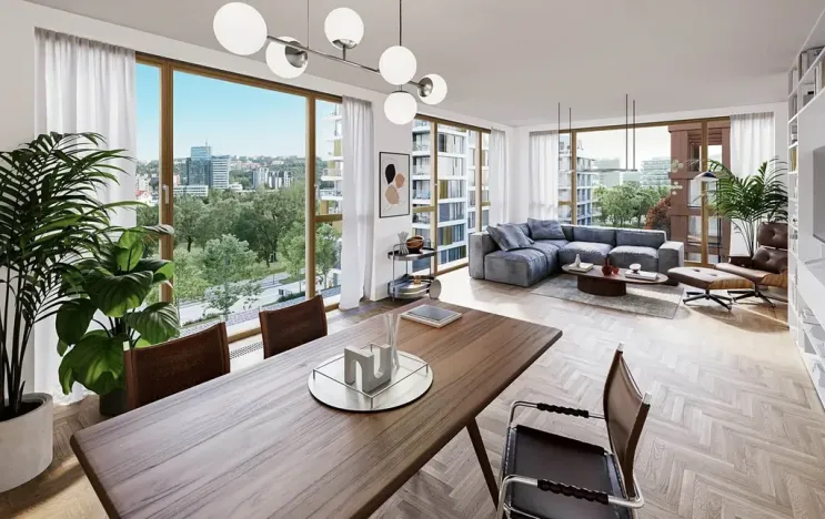 Prodej bytu 3+kk, Praha - Karlín, Sokolova, 51 m2