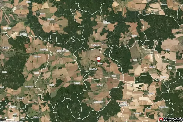 Prodej pozemku, Prostiboř, 2424 m2