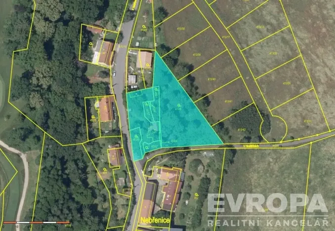 Prodej pozemku pro bydlení, Popovičky, okres praha-východ, 2907 m2
