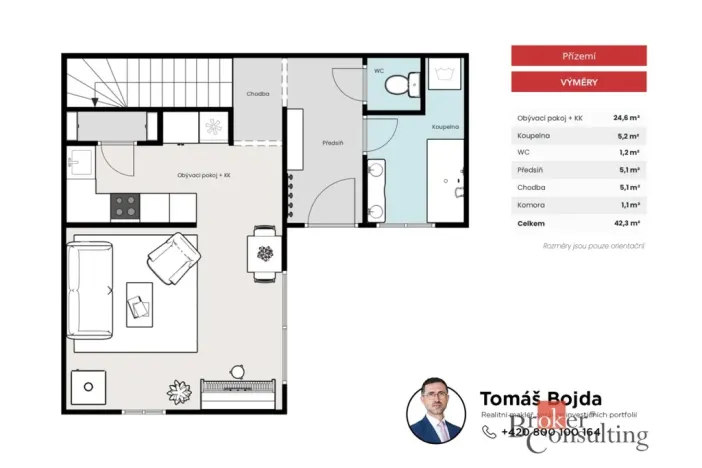 Prodej rodinného domu, Letovice, Purkyňova, 85 m2