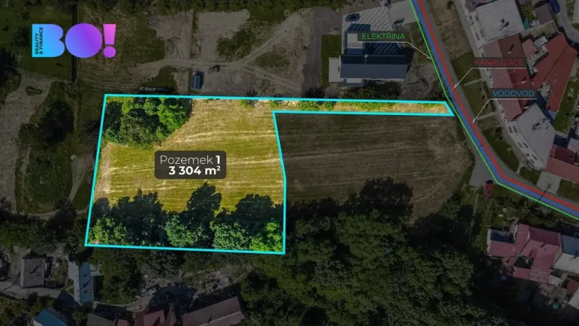Prodej zahrady, Stará Ves, 3304 m2