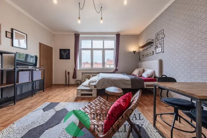 Prodej bytu 1+kk, Praha - Smíchov, Vltavská, 35 m2