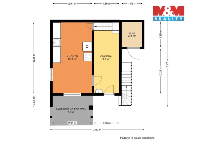 Prodej chaty, Oslnovice, 76 m2