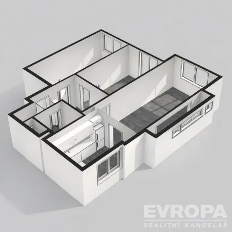 Prodej bytu 3+1, Opava - Kateřinky, Holasická, 78 m2