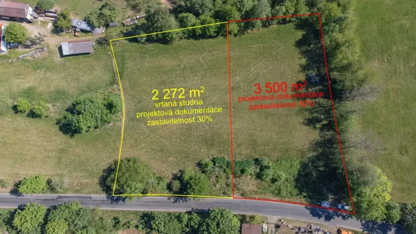 Prodej pozemku pro bydlení, Sušice - Záluží, 3500 m2