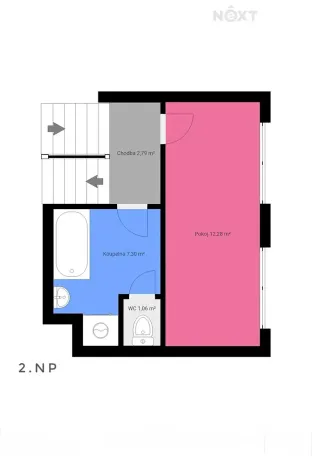 Pronájem rodinného domu, Písek, Strakonická, 130 m2