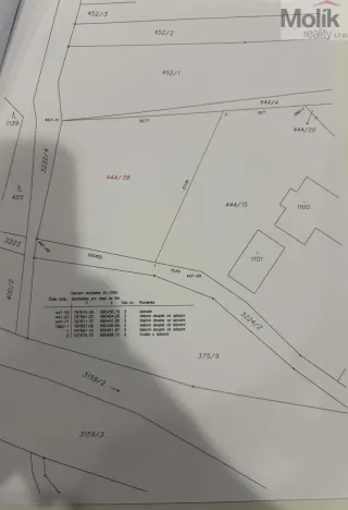 Prodej pozemku pro bydlení, Horní Jiřetín, 5. května, 919 m2