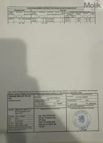 Prodej pozemku pro bydlení, Horní Jiřetín, 5. května, 919 m2
