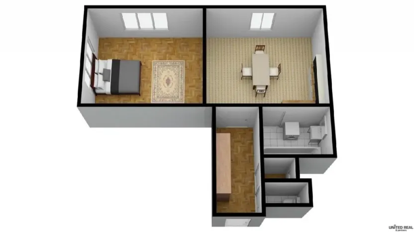 Prodej bytu 2+kk, Pardubice - Zelené Předměstí, Češkova, 56 m2