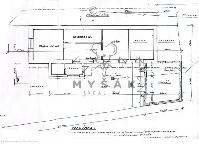 Prodej rodinného domu, Vitín, 60 m2