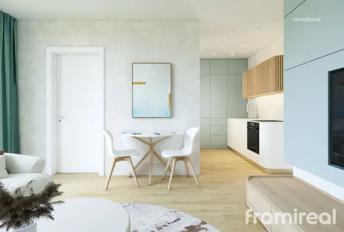 Pronájem bytu 2+kk, Brno - Zábrdovice, Příční, 44 m2