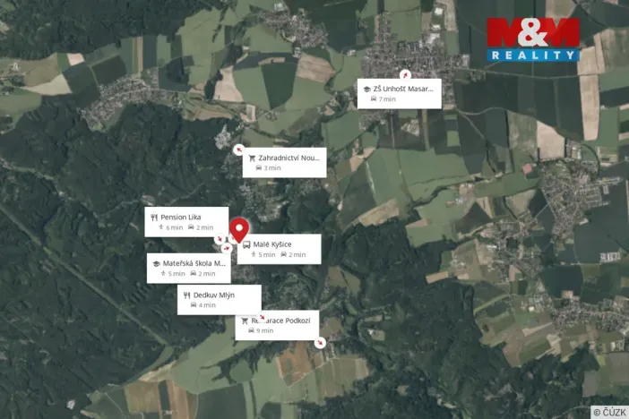 Pronájem rodinného domu, Malé Kyšice, Zahradní, 65 m2