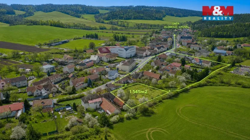 Prodej pozemku pro bydlení, Přemyslovice, 1545 m2