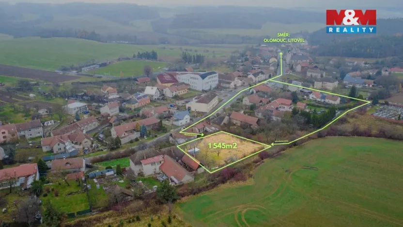 Prodej pozemku pro bydlení, Přemyslovice, 1545 m2