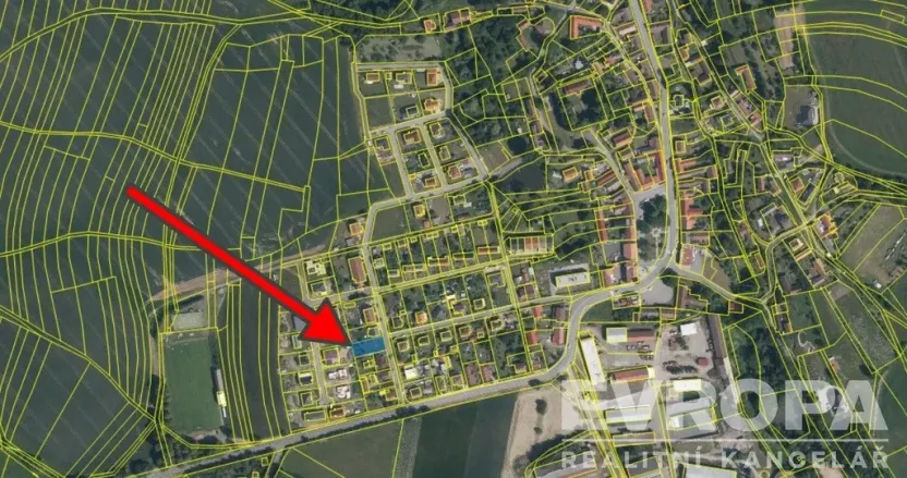 Prodej pozemku pro bydlení, Křivsoudov, 630 m2