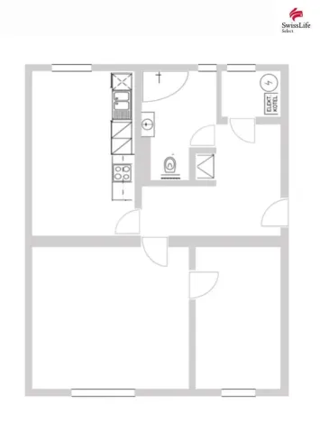 Pronájem bytu 2+1, Rtyně v Podkrkonoší, K Jídelně, 54 m2