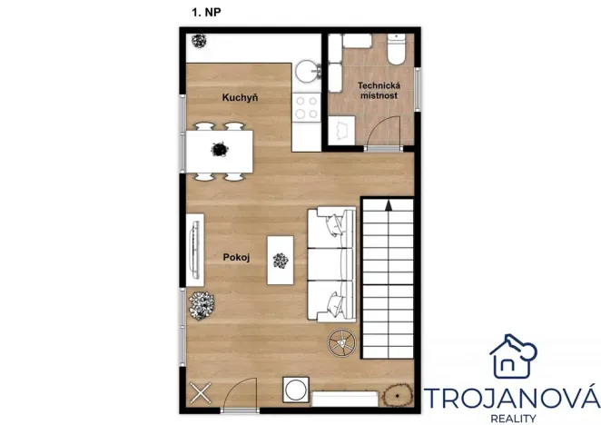 Prodej chaty, Sázava, 75 m2