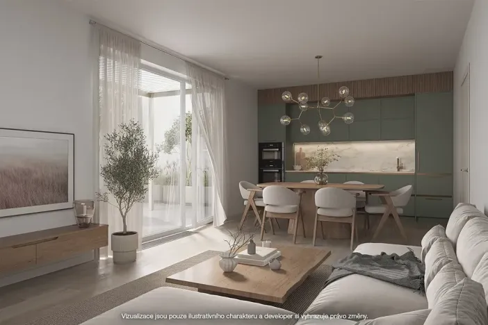 Prodej bytu 2+kk, Kladno, Unhošťská, 49 m2