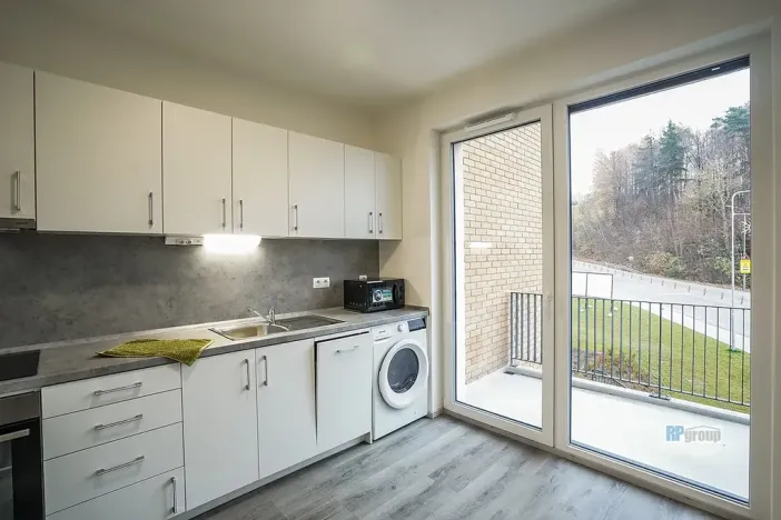 Pronájem bytu 1+kk, Český Krumlov, Za Jitonou, 43 m2