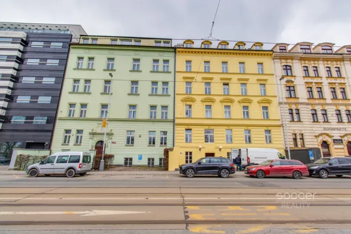 Pronájem bytu 1+kk, Praha - Smíchov, Radlická, 21 m2