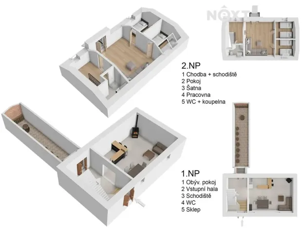 Prodej vinného sklepa, Šakvice, Sklepní, 130 m2