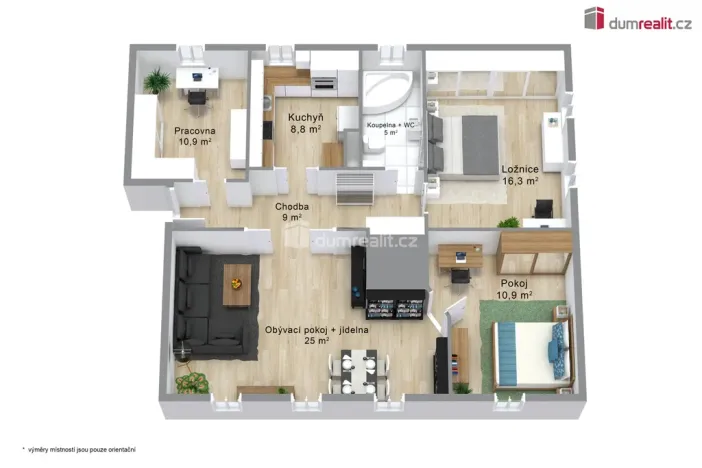 Prodej bytu 4+1, Karlovy Vary, Sládkova, 94 m2