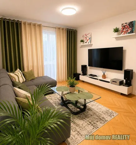 Pronájem bytu 3+kk, Praha - Záběhlice, Želivecká, 54 m2