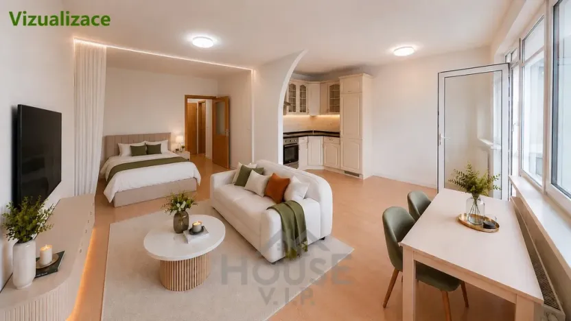 Prodej bytu 1+kk, Praha - Vysočany, Poděbradská, 34 m2