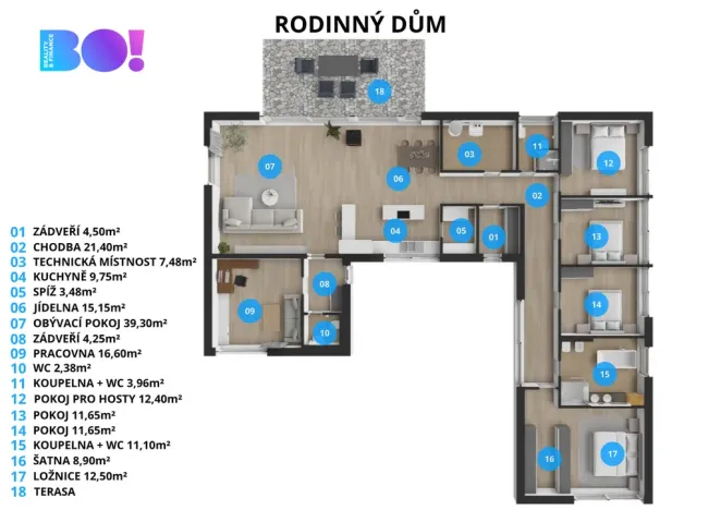 Prodej rodinného domu, Rajnochovice, 196 m2