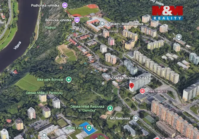 Prodej bytu 3+kk, Praha - Bohnice, Řešovská, 56 m2