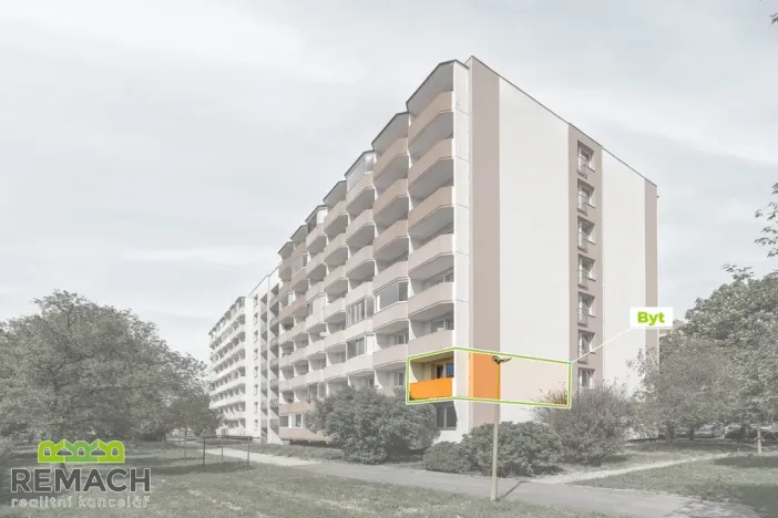Prodej bytu 1+kk, Otrokovice, J. Valčíka, 34 m2