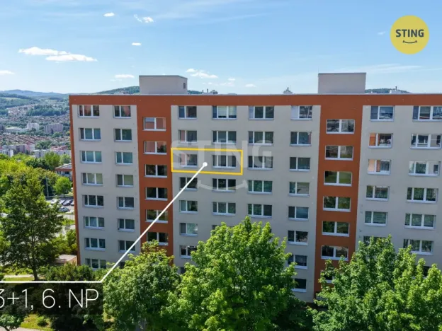 Prodej bytu 3+1, Zlín, Na Honech II, 67 m2