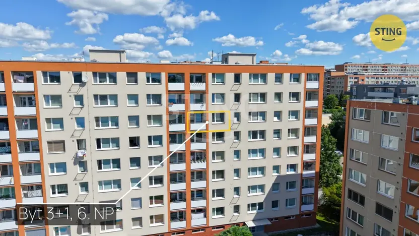 Prodej bytu 3+1, Zlín, Na Honech II, 67 m2