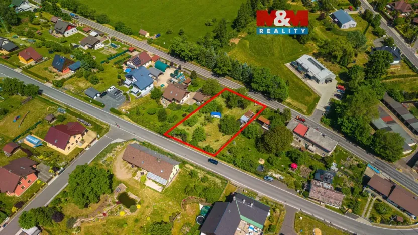 Prodej pozemku pro bydlení, Hodkovice nad Mohelkou, 1536 m2