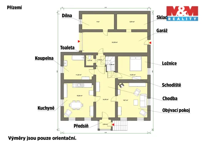 Prodej rodinného domu, Podhradí, 165 m2