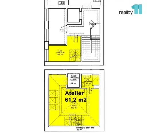 Pronájem kanceláře, Karlovy Vary - Dvory, Chebská, 61 m2