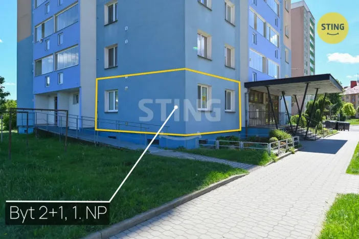 Prodej bytu 2+1, Vsetín, Jiráskova, 46 m2