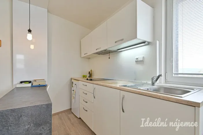Pronájem bytu 1+kk, Brno, Hostislavova, 22 m2