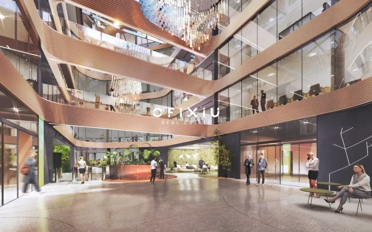 Pronájem kanceláře, Praha - Michle, Vyskočilova, 3000 m2