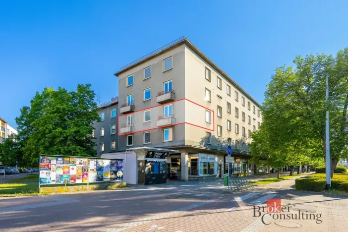 Prodej bytu 3+1, Pardubice - Zelené Předměstí, Palackého třída, 79 m2