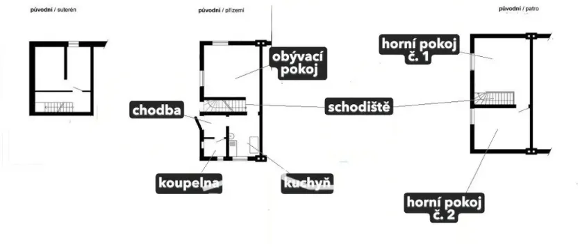 Prodej rodinného domu, Zlín, Zálešná XII, 67 m2