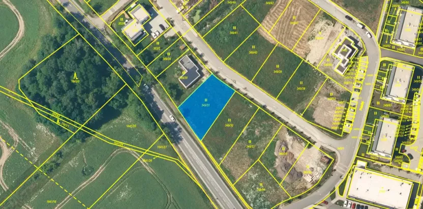 Prodej pozemku, Hluboká nad Vltavou, Potoční, 898 m2