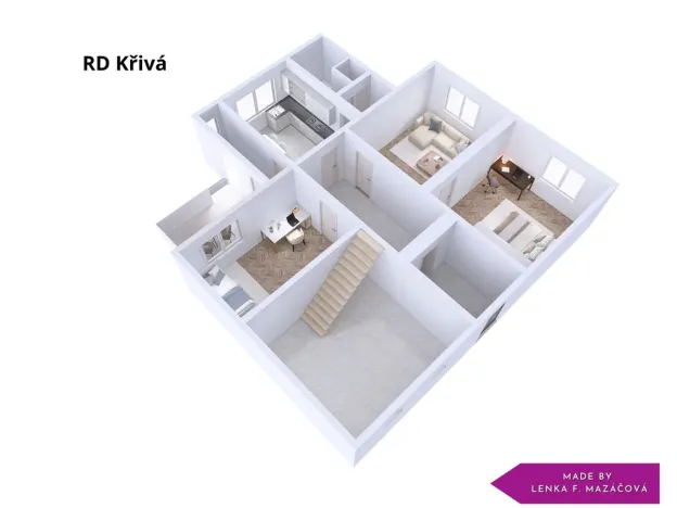 Prodej rodinného domu, Dlouhá Loučka - Křivá, 116 m2