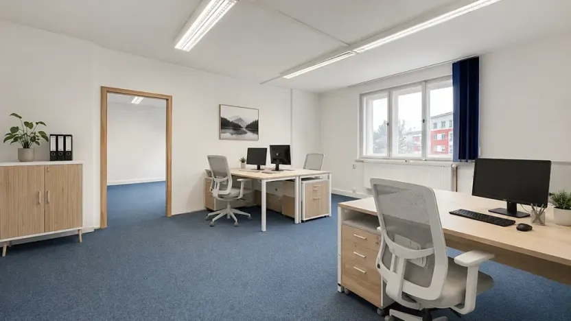Pronájem kanceláře, Hradec Králové, Hořická, 91 m2