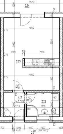 Pronájem bytu 1+kk, Brno, Úlehlova, 35 m2
