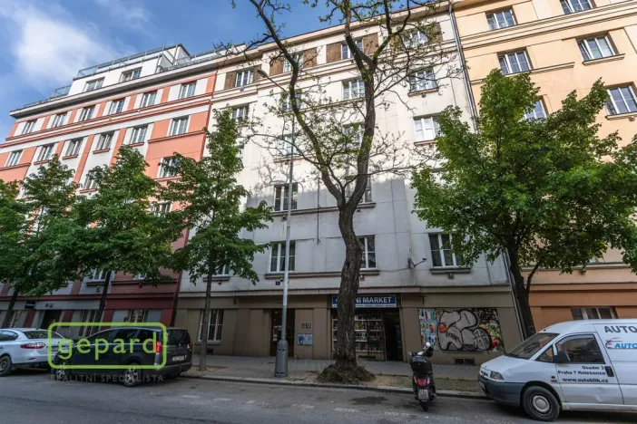 Prodej bytu 1+1, Praha - Holešovice, Osadní, 53 m2