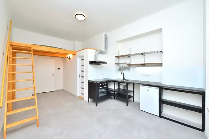 Pronájem bytu 1+kk, Praha - Vinohrady, Rejskova, 22 m2