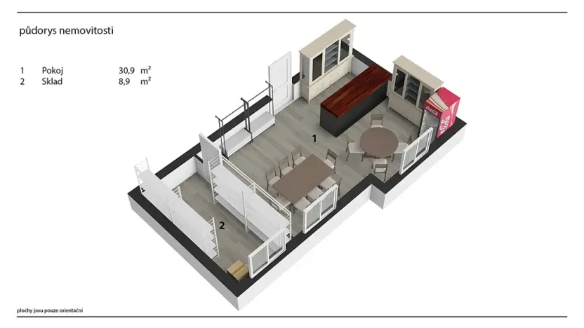 Prodej apartmánu, Seč, 88 m2